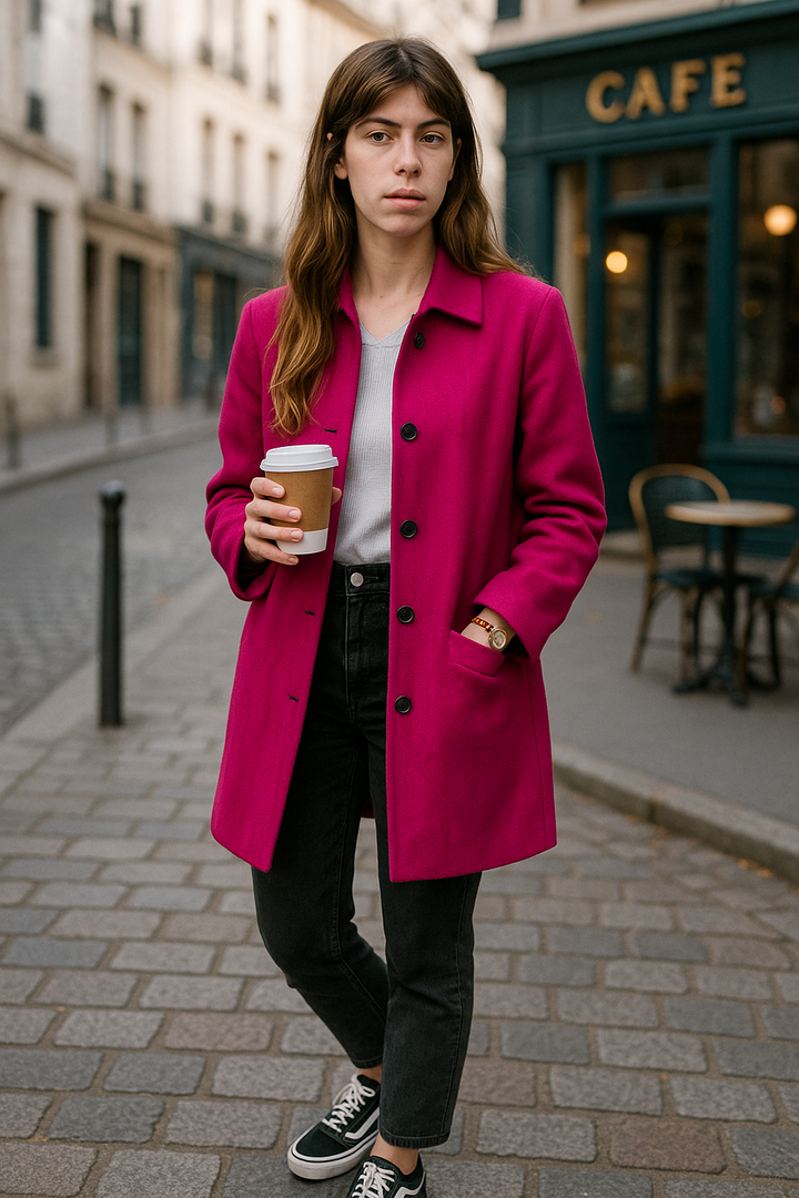 Natalie - Blazer casual elegante con cappuccio comodo per un look moderno