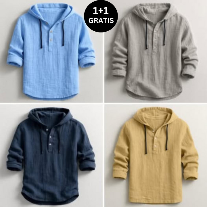 MAGLIA con cappuccio di lusso ANGELI – Design elegante e comodo per clienti attenti allo stile