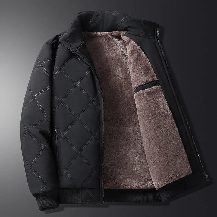 Giacca con fodera in fleece Rowann – Comfort assoluto e calore traspirante