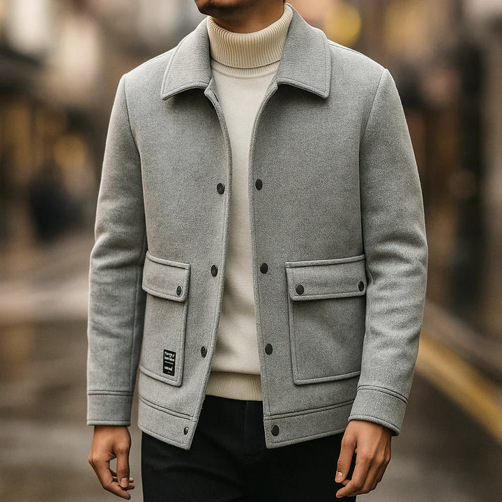 Corlan - Giacca autunnale elegante e confortevole da uomo per un look raffinato