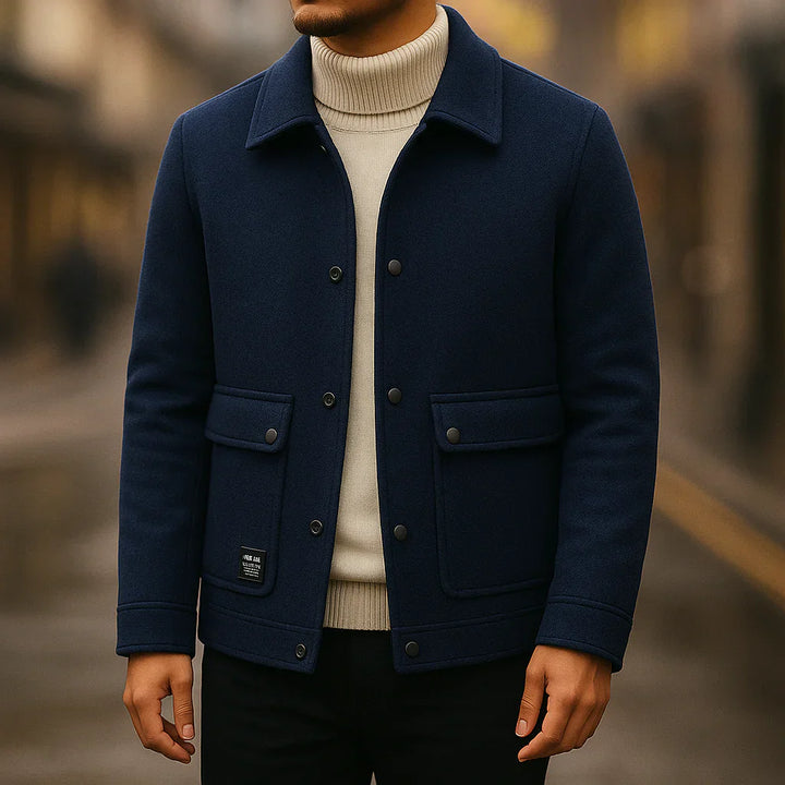 Corlan - Giacca autunnale elegante e confortevole da uomo per un look raffinato