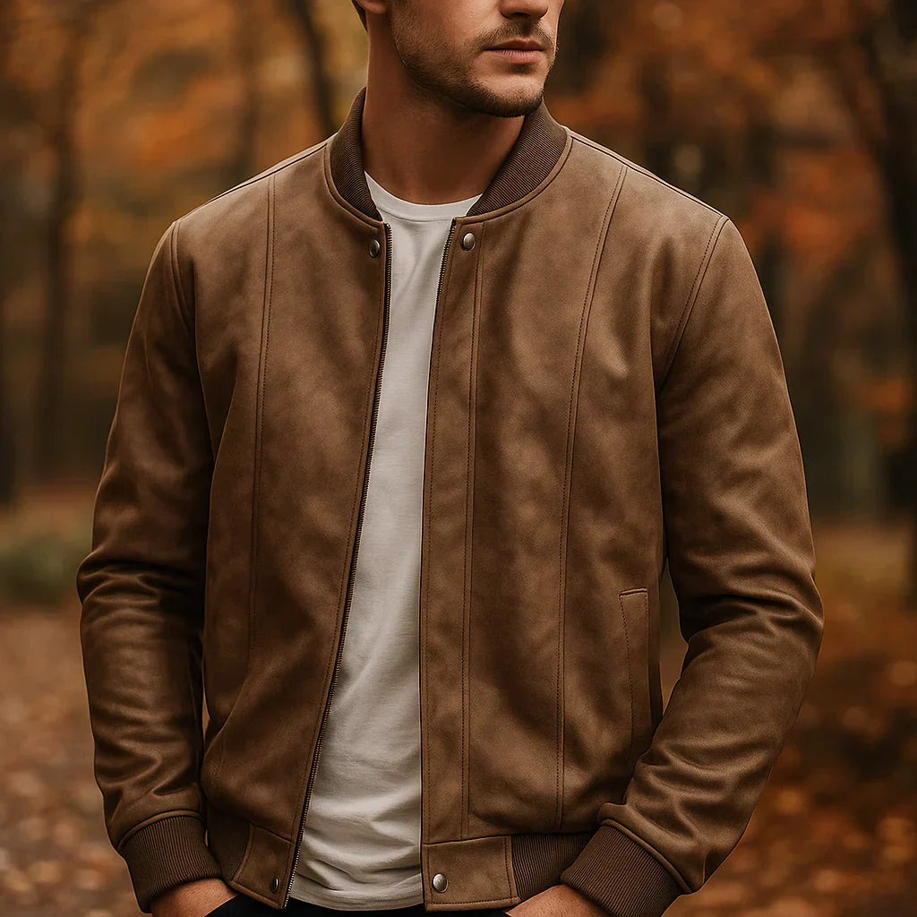 Narcis Herren Giacca Autunnale - Elegante e alla moda giacca di transizione per l'uomo esigente