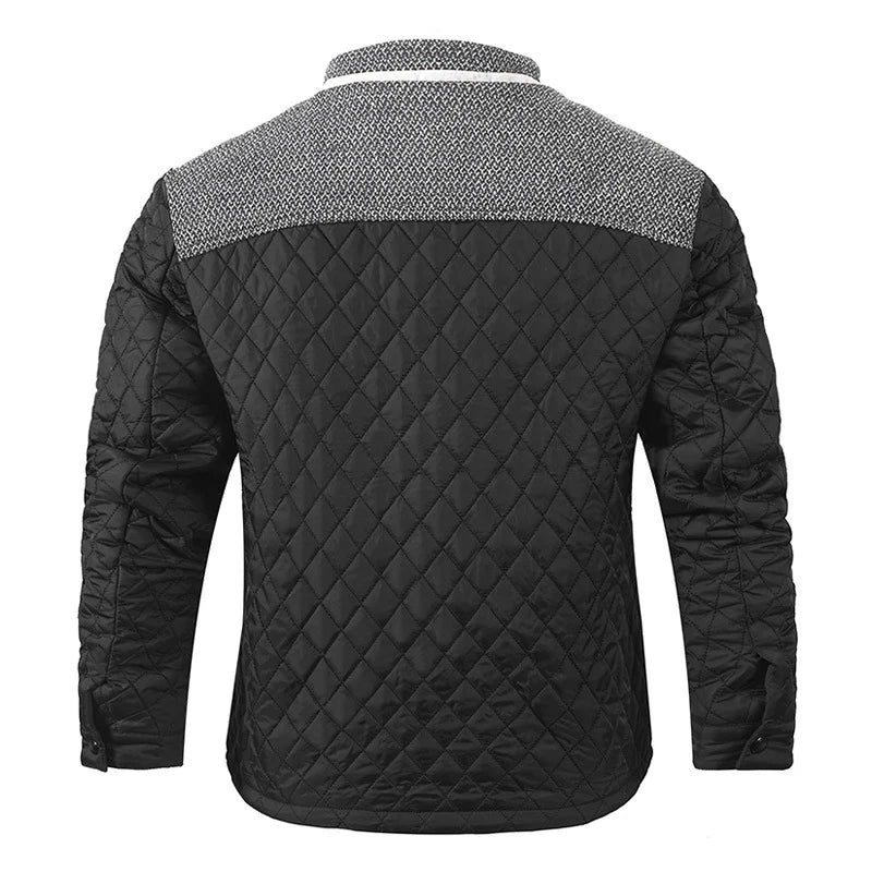 Malek - Giacca con block di colori di tendenza per uno stile audace