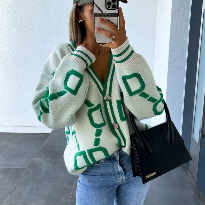 Zélie – Cardigan Oversize alla moda per un look casual