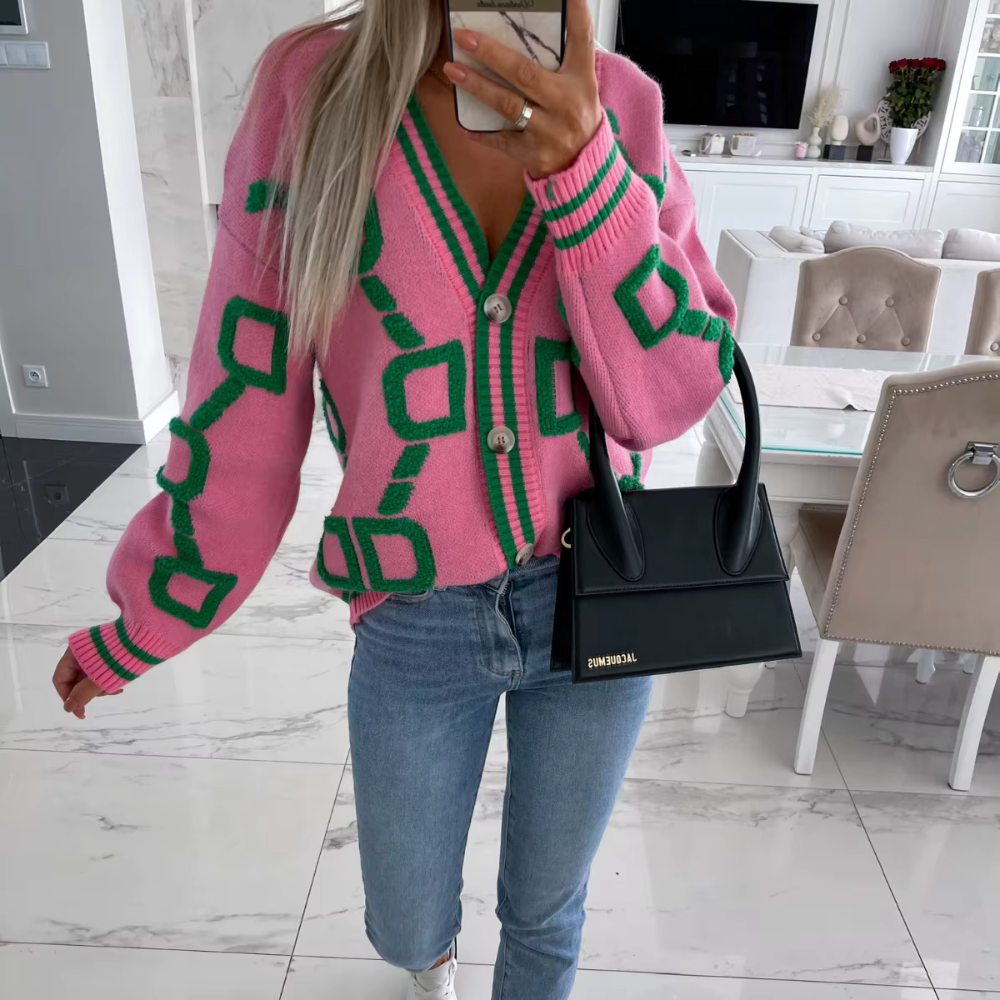 Zélie – Cardigan Oversize alla moda per un look casual