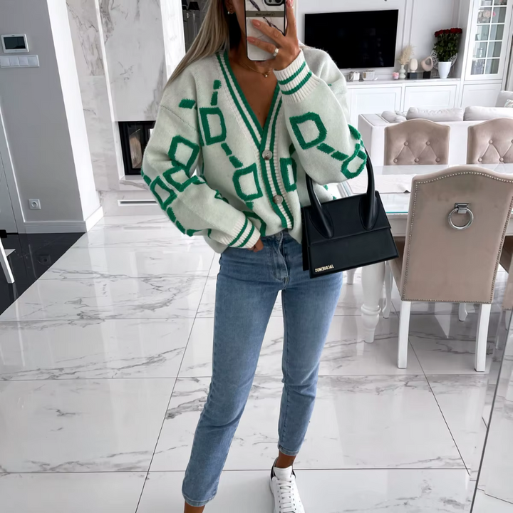 Zélie – Cardigan Oversize alla moda per un look casual