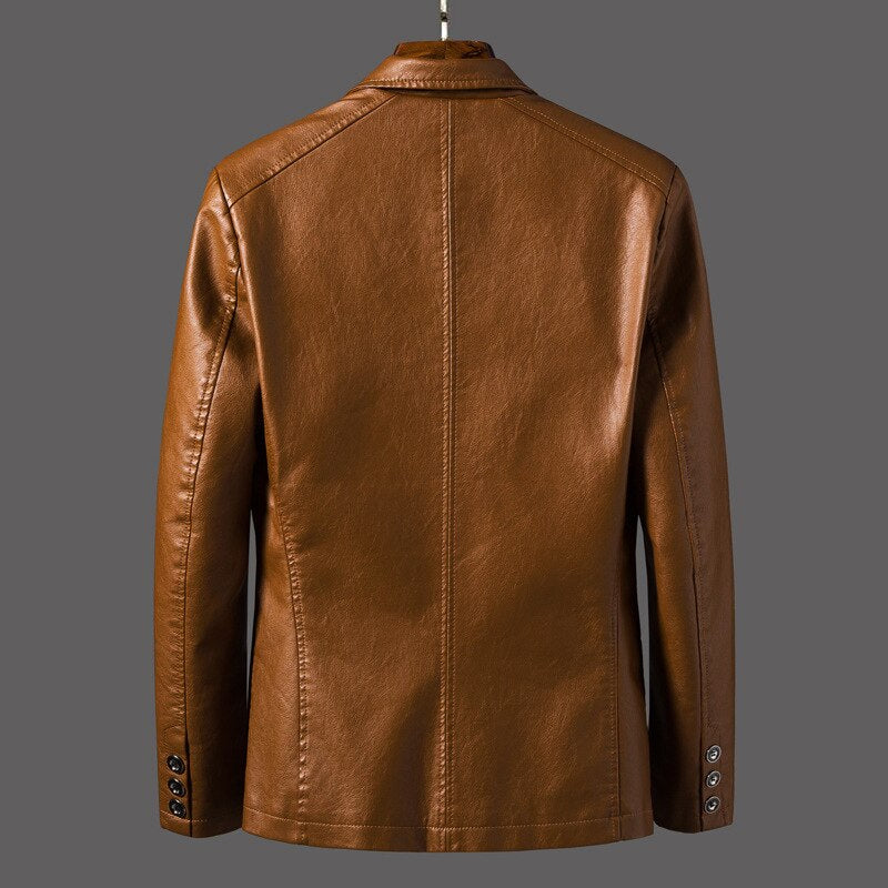 Giacca di pelle alla moda Davids™ per un look di tendenza