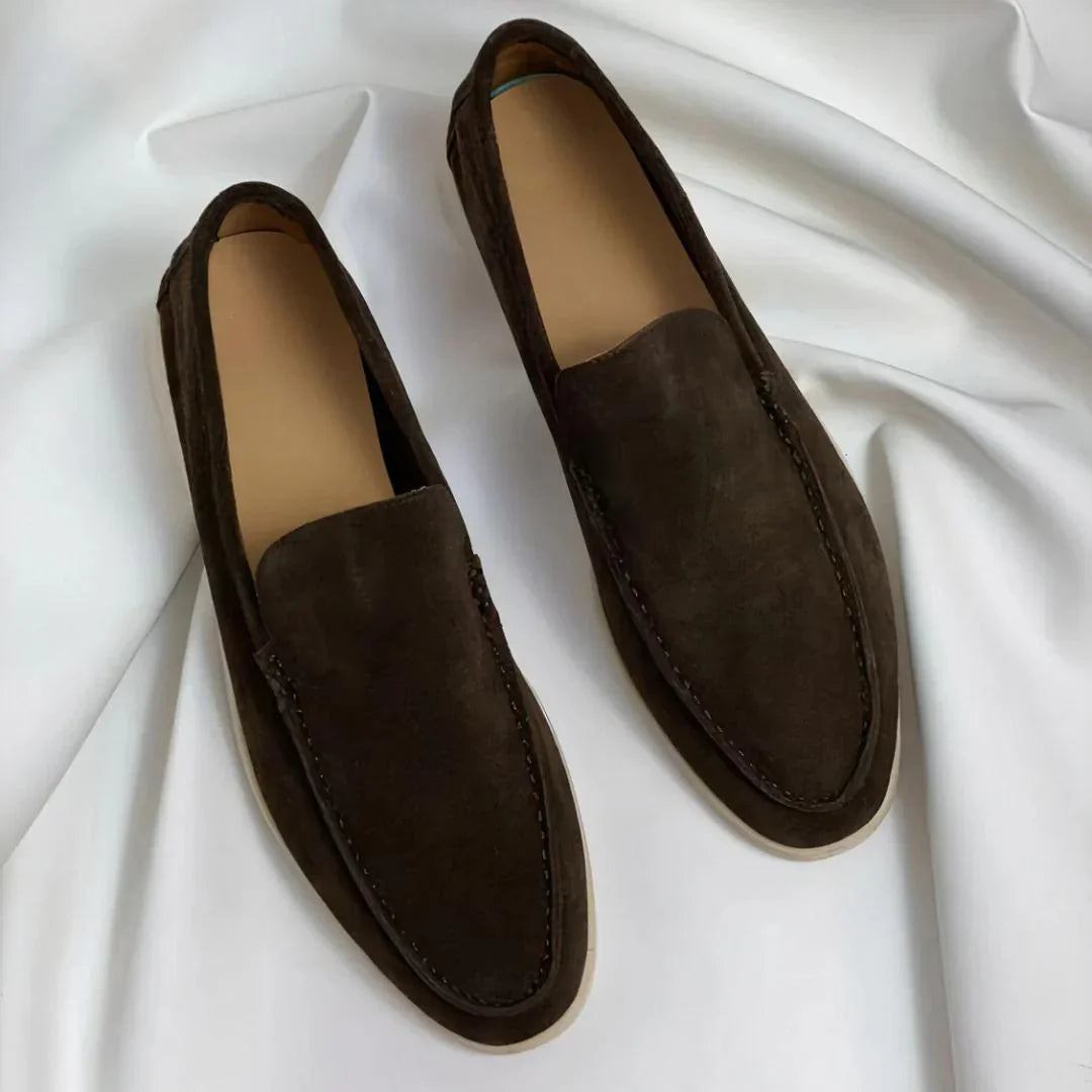 Loafer eleganti in camoscio