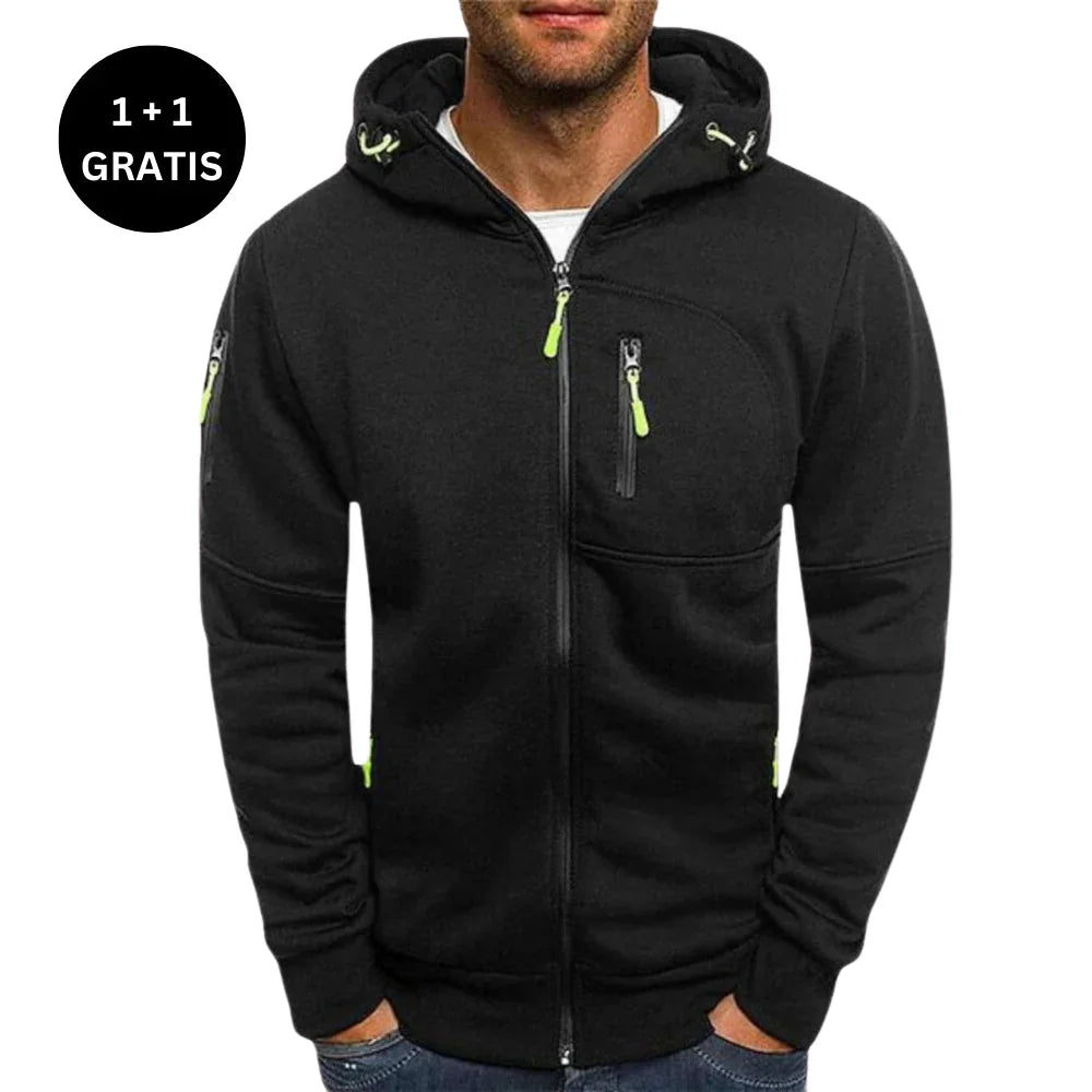 MARKUS - Felpa con cappuccio comoda da uomo per stile e comfort