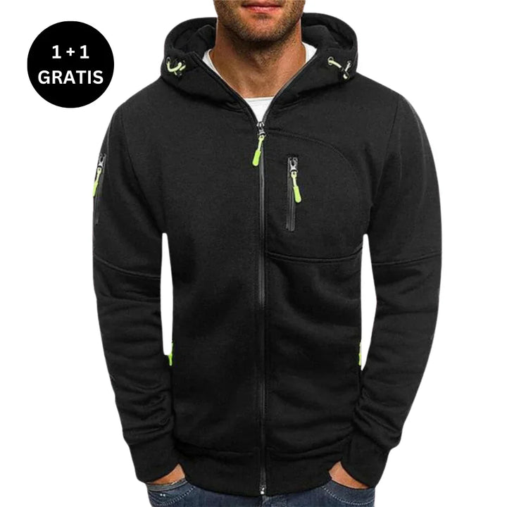 MARKUS - Felpa con cappuccio comoda da uomo per stile e comfort