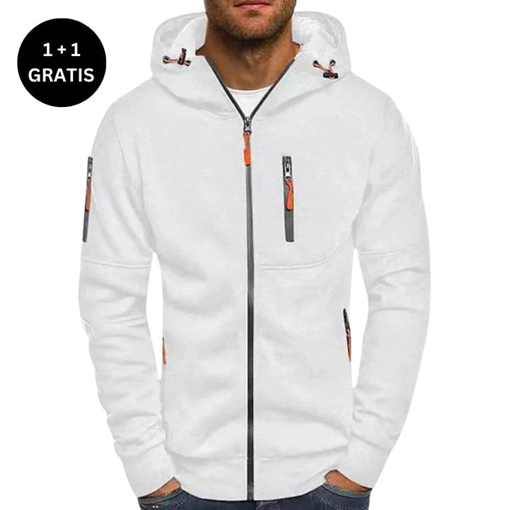 MARKUS - Felpa con cappuccio comoda da uomo per stile e comfort