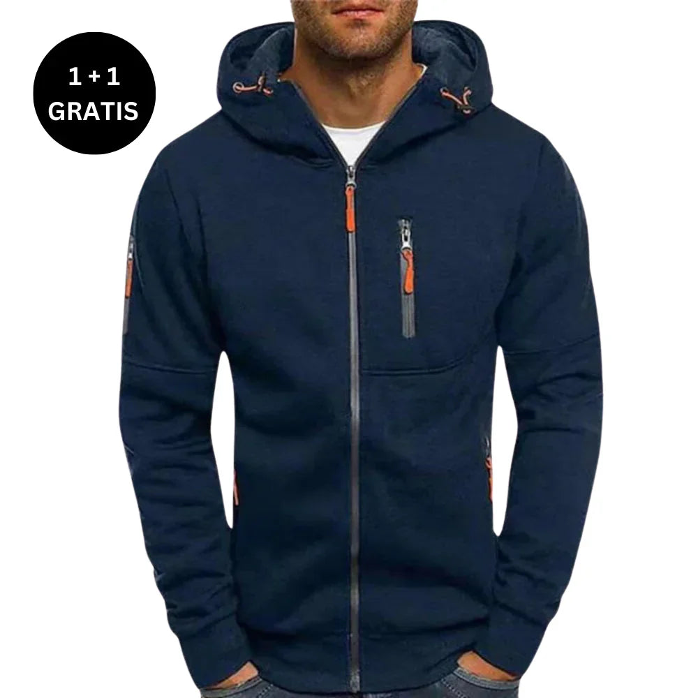 MARKUS - Felpa con cappuccio comoda da uomo per stile e comfort
