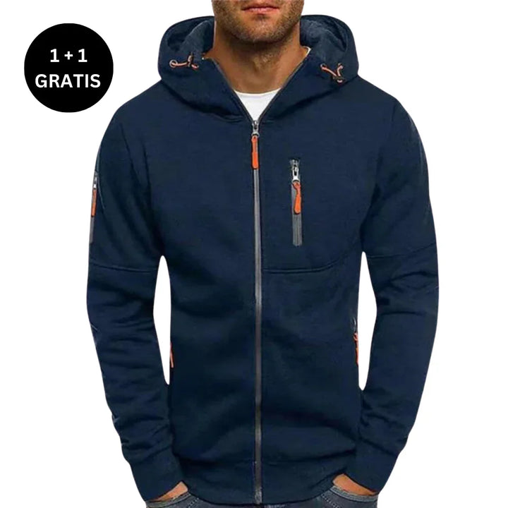 MARKUS - Felpa con cappuccio comoda da uomo per stile e comfort
