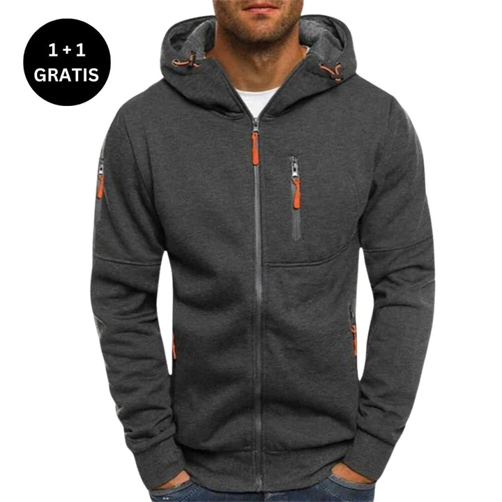 MARKUS - Felpa con cappuccio comoda da uomo per stile e comfort
