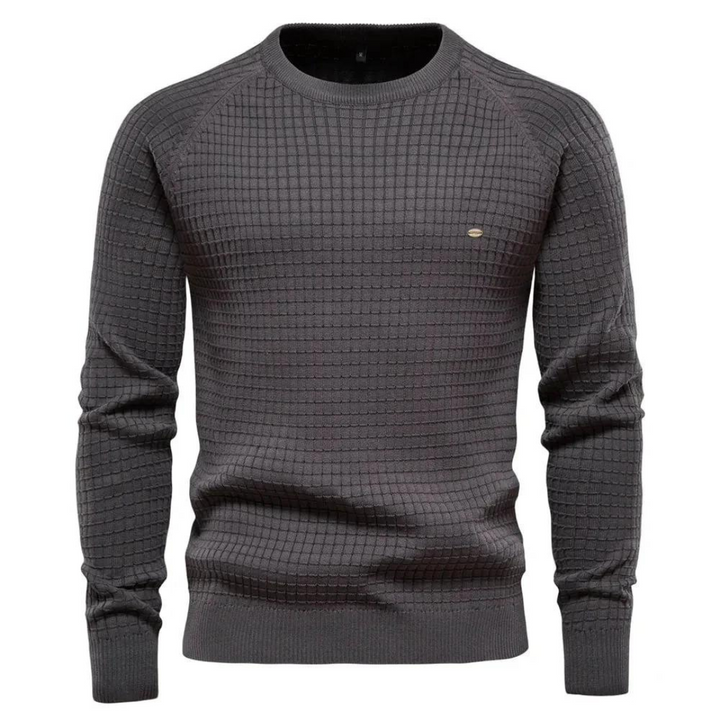 Maglione da uomo alla moda con collo rotondo – Comfort e stile di NICK