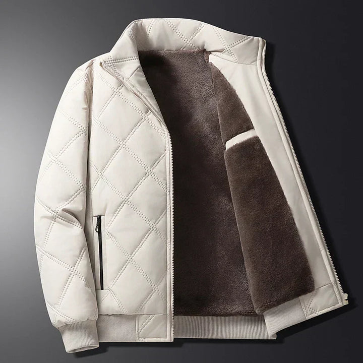 Giacca con fodera in fleece Rowann – Comfort assoluto e calore traspirante