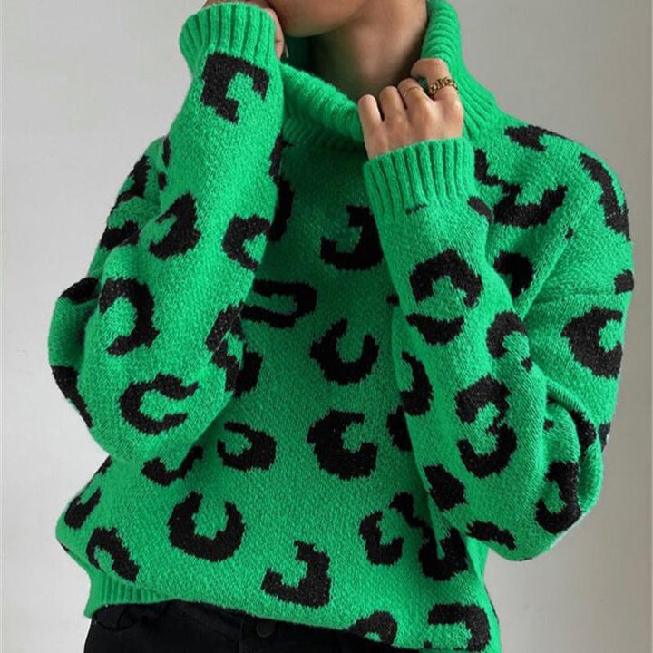 Pullover Tilda – Classico Elegante con Colletto alla Mandarino