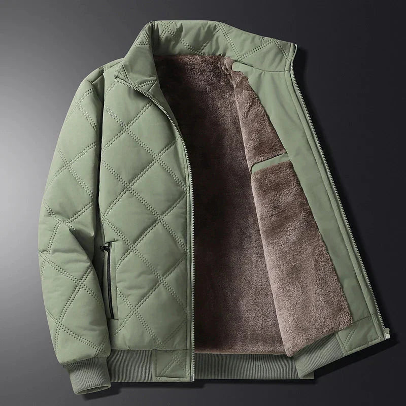 Giacca con fodera in fleece Rowann – Comfort assoluto e calore traspirante