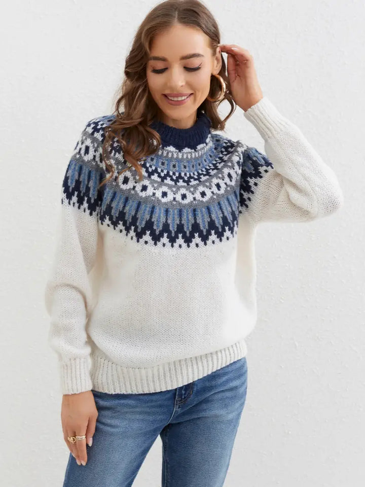 Pandore - Maglione con motivo grazioso per tocchi di stile