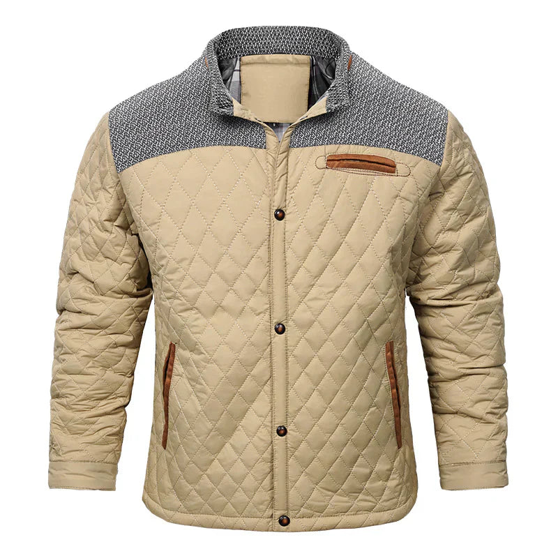 Malek - Giacca con block di colori di tendenza per uno stile audace
