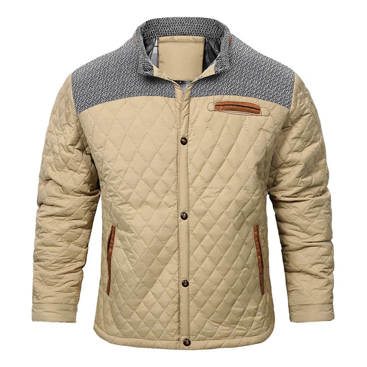 Malek - Giacca con block di colori di tendenza per uno stile audace