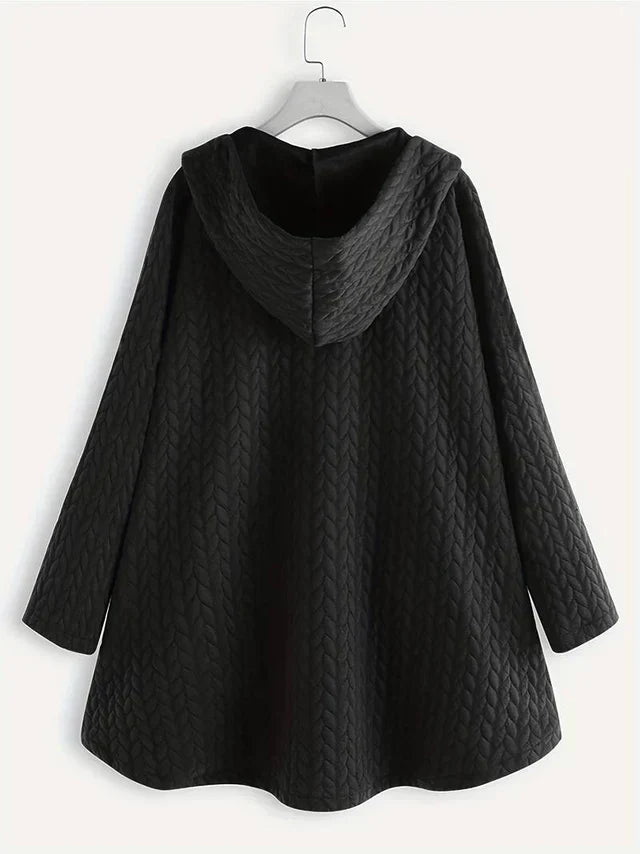 TARA – Cappotto invernale da donna – Elegante cappotto foderato con cappuccio per i giorni freddi