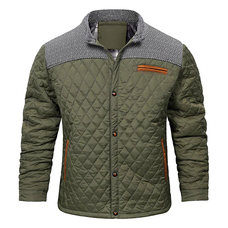 Malek - Giacca con block di colori di tendenza per uno stile audace