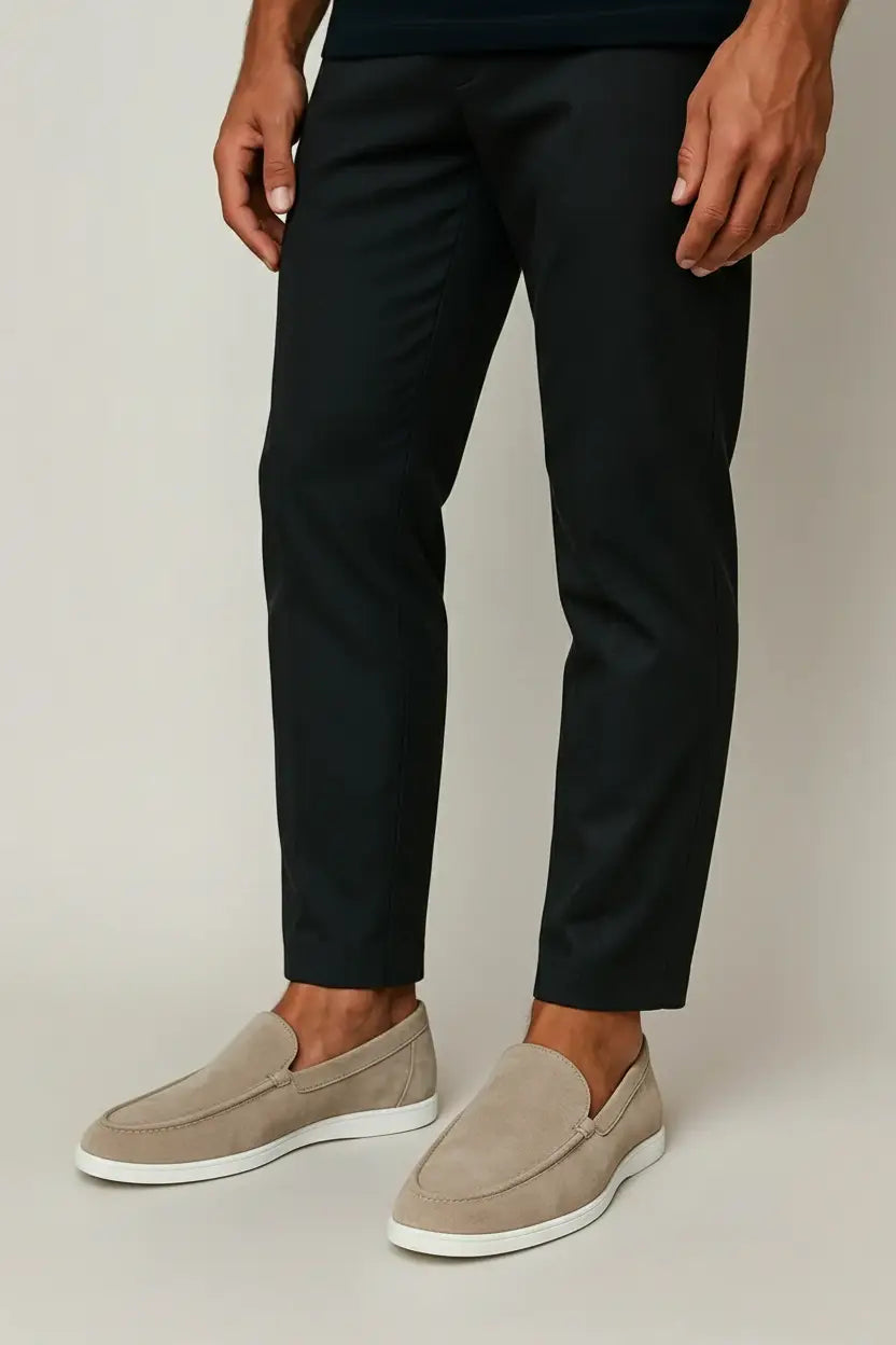 Loafer eleganti in camoscio