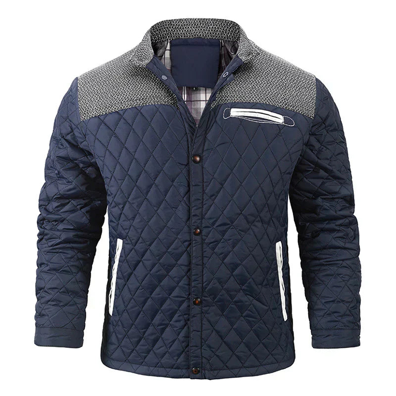 Malek - Giacca con block di colori di tendenza per uno stile audace