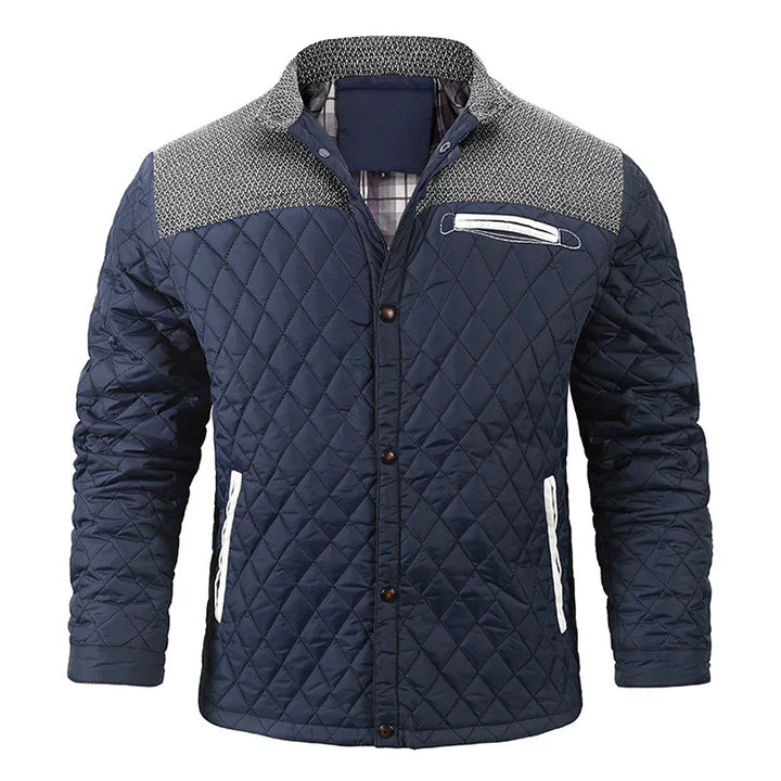 Malek - Giacca con block di colori di tendenza per uno stile audace