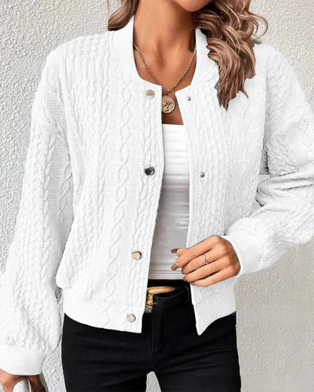 HELENE – Giacca cardigan da donna – Cardigan elegante e alla moda per un look di tendenza