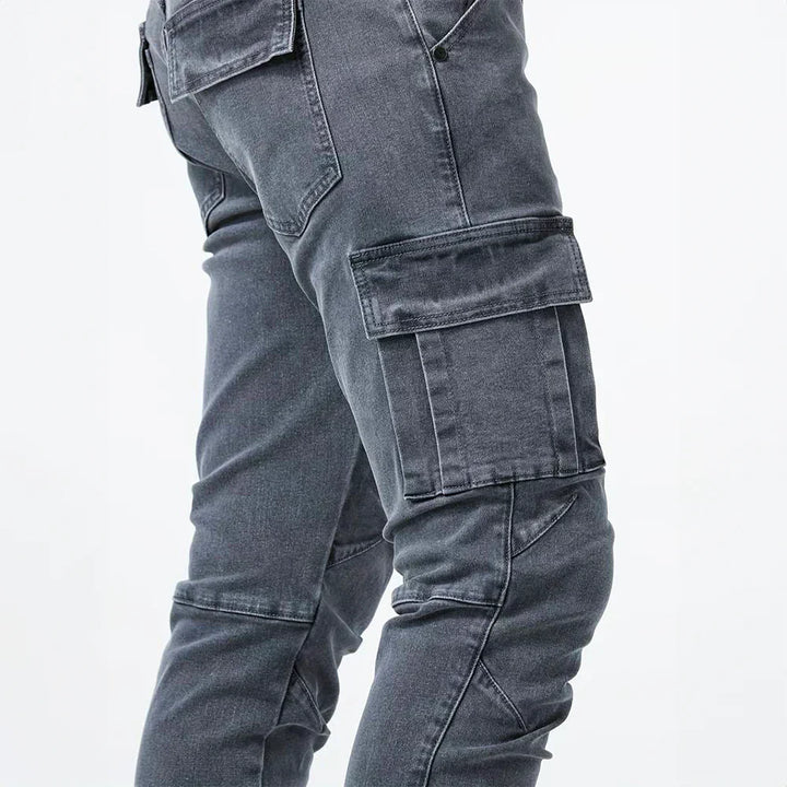 VINCENT Pantaloni Cargo Stretch da Uomo per Comfort Ottimale e Design alla Moda