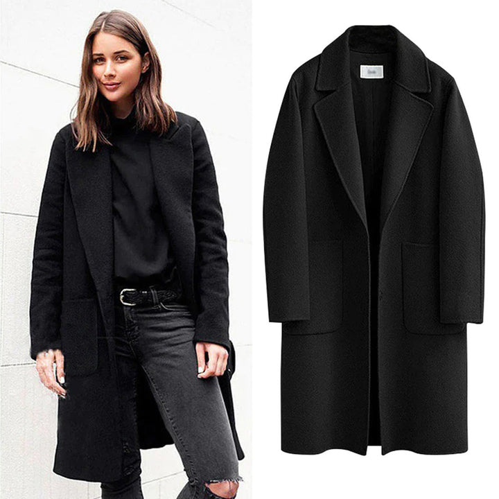 TORIA – Elegante cappotto lungo da donna per uno stile senza tempo