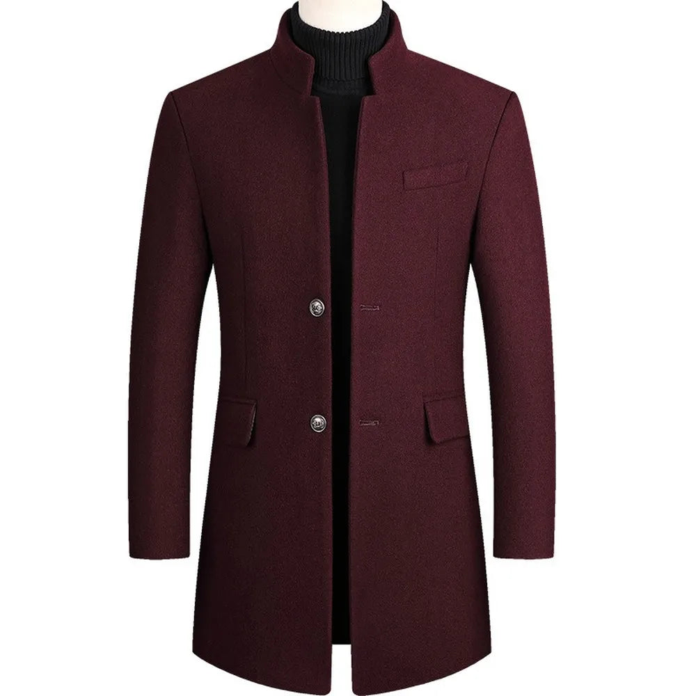 CAMILLO – Cappotto da uomo in stile autunnale – Mantello premium elegante per il look autunnale perfetto