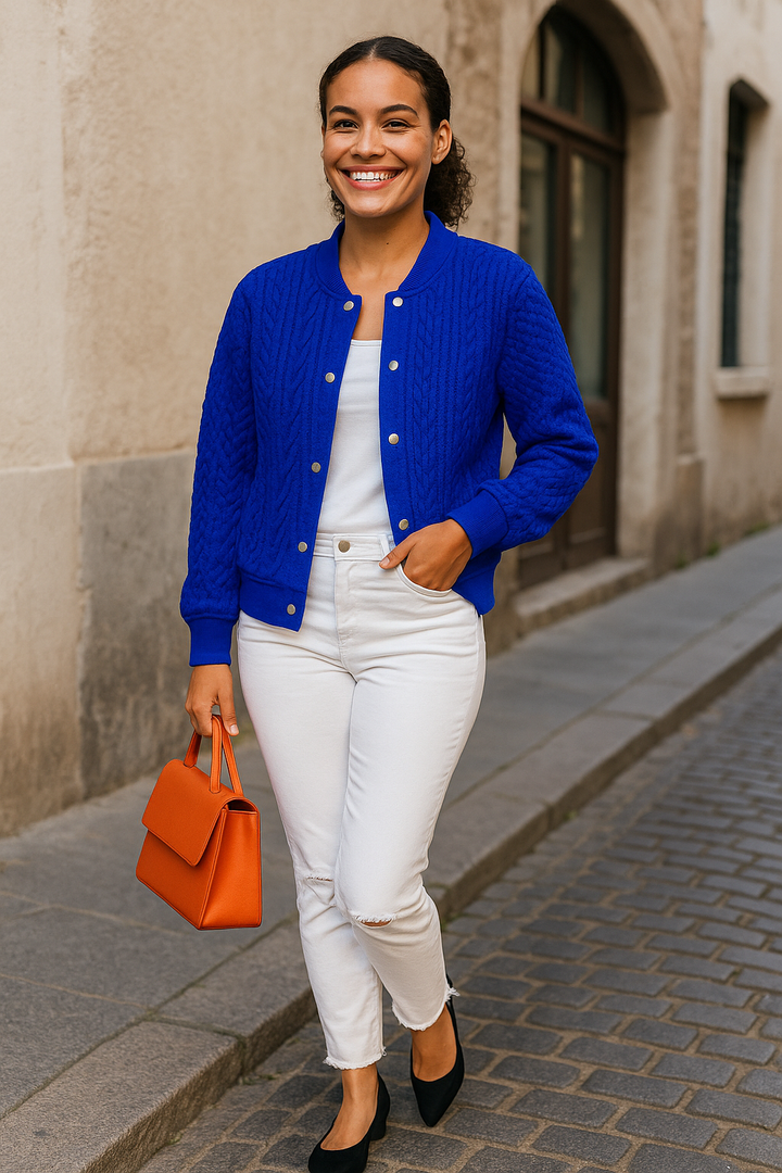 HELENE – Giacca cardigan da donna – Cardigan elegante e alla moda per un look di tendenza