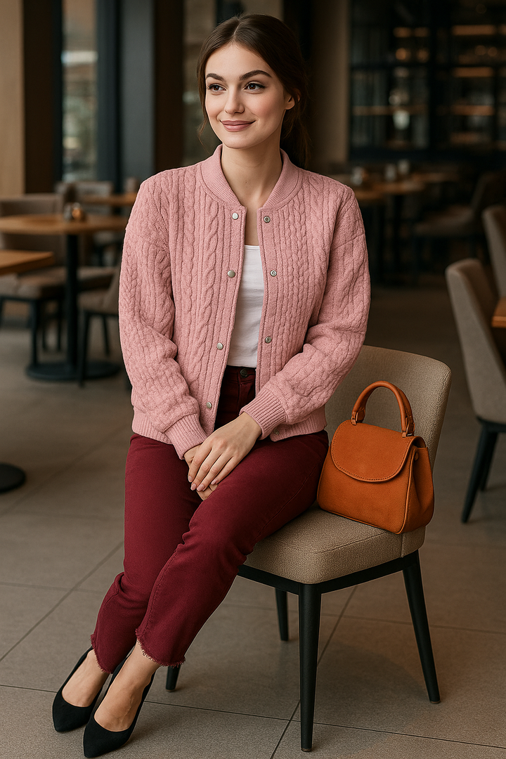 HELENE – Giacca cardigan da donna – Cardigan elegante e alla moda per un look di tendenza