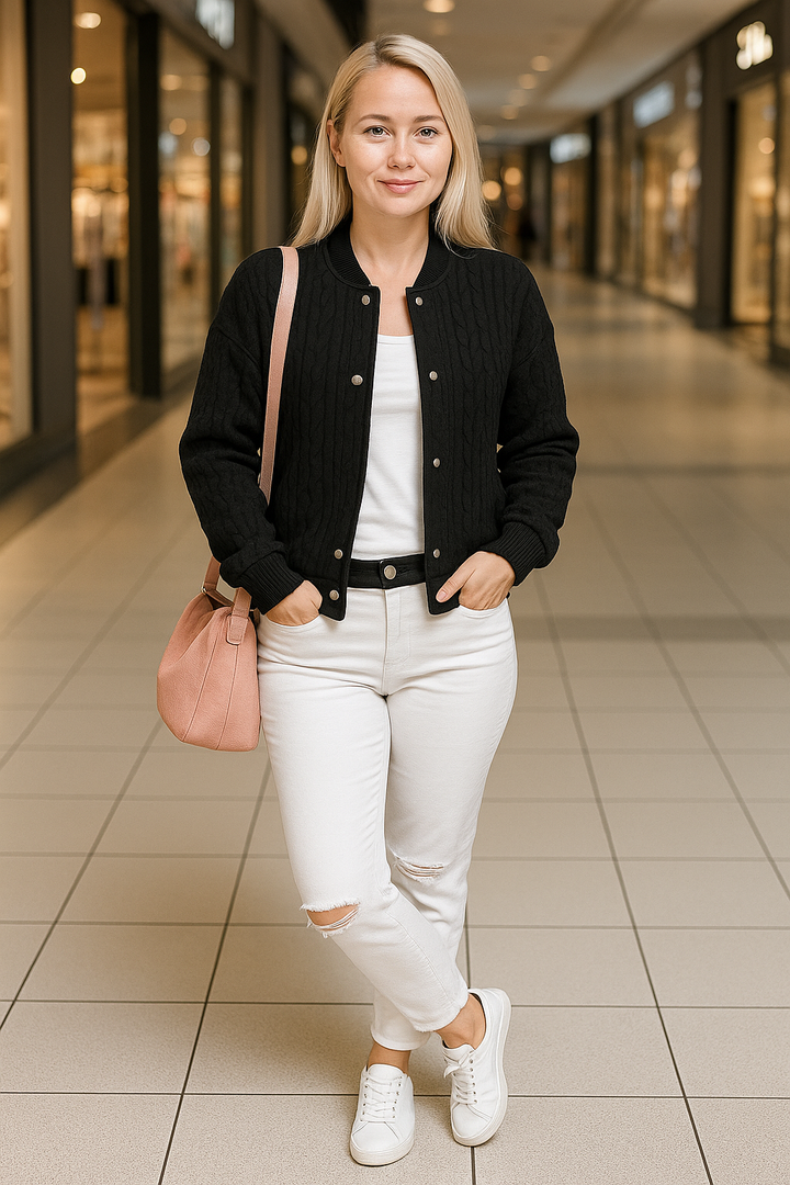 HELENE – Giacca cardigan da donna – Cardigan elegante e alla moda per un look di tendenza