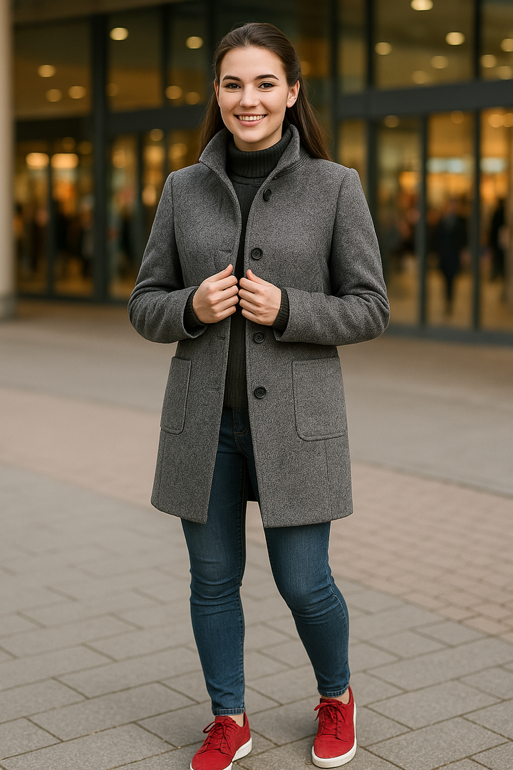 SOPHIA – Cappotto invernale elegante e senza tempo per donne per giornate fredde eleganti