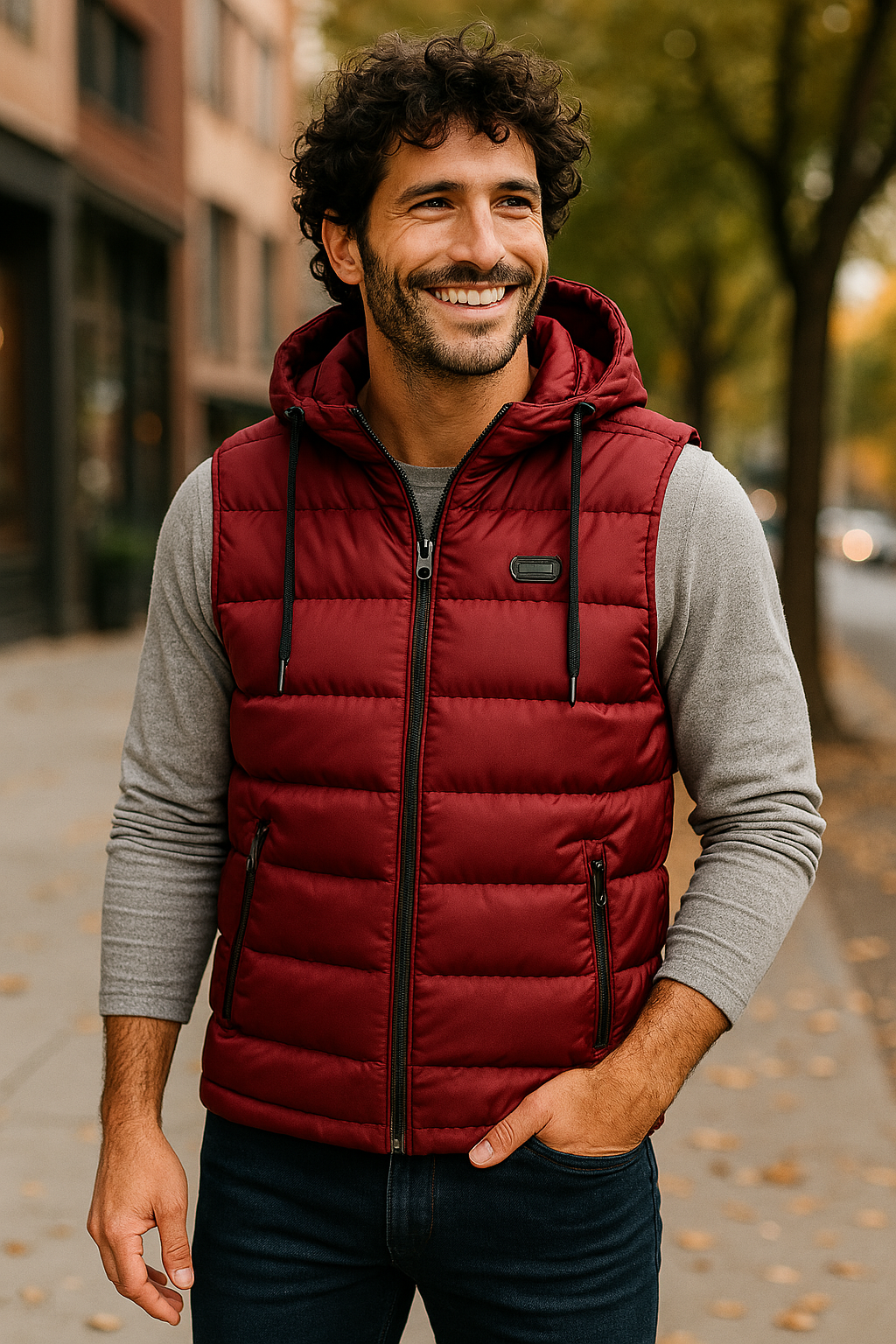 GRIFFINE – Giacca da esterno senza maniche alla moda per massimo comfort