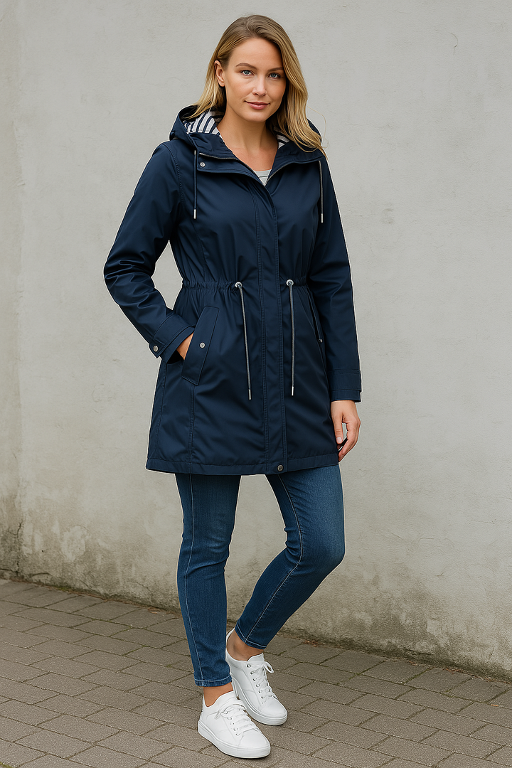 LEONORE – Impermeabile da donna elegante e resistente all'acqua per una protezione unica e raffinatezza