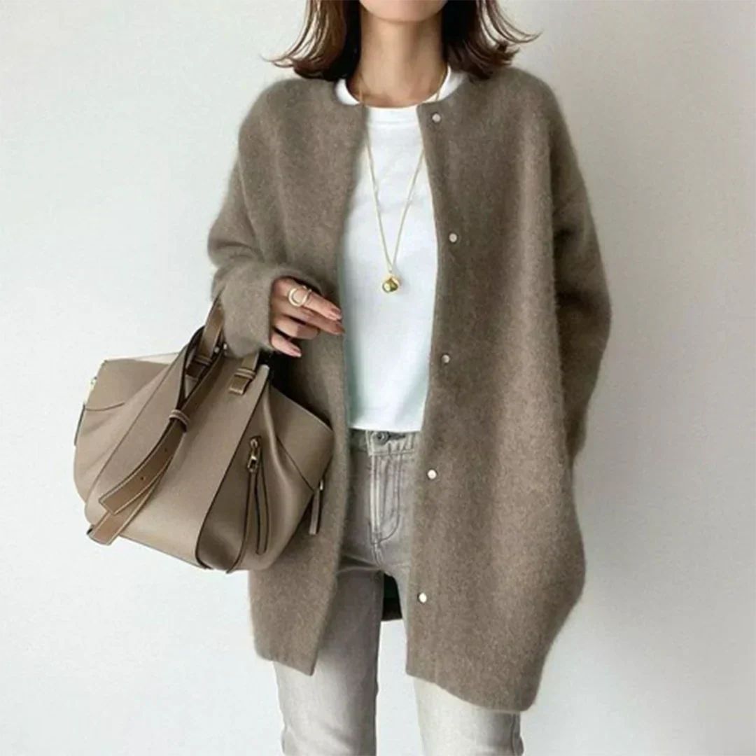 Miline - Comoda e elegante cardigan casual con maniche lunghe per ogni occasione