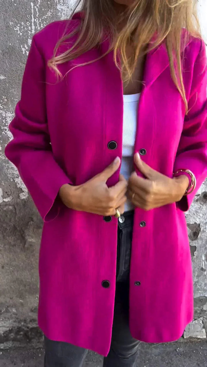 Natalie - Blazer casual elegante con cappuccio comodo per un look moderno