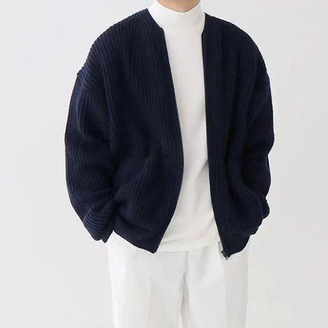 LOIC – Cardigan da Uomo – Stilevole e Comodo, Minimo in Design