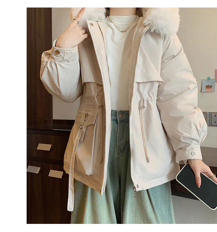 NELLA – cappotto con cappuccio elegante da donna per un comfort senza tempo