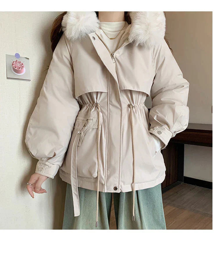 NELLA – cappotto con cappuccio elegante da donna per un comfort senza tempo