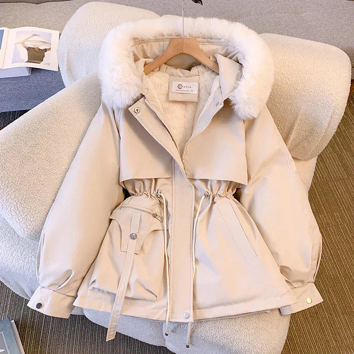 NELLA – cappotto con cappuccio elegante da donna per un comfort senza tempo