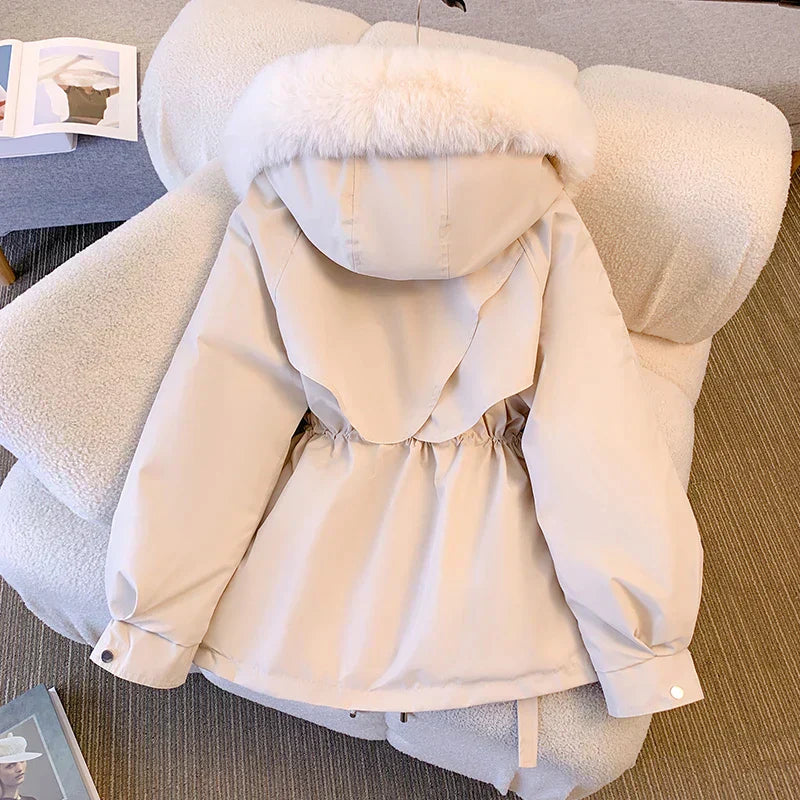 NELLA – cappotto con cappuccio elegante da donna per un comfort senza tempo