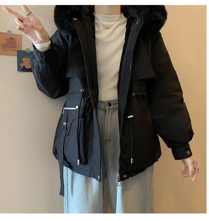 NELLA – cappotto con cappuccio elegante da donna per un comfort senza tempo
