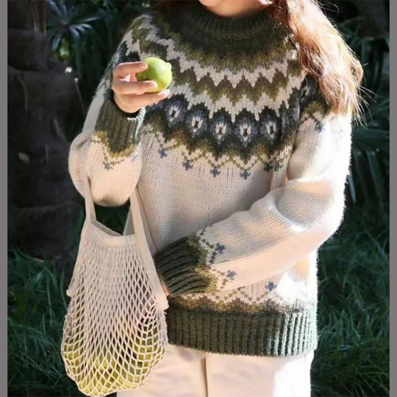 Pandore - Maglione con motivo grazioso per tocchi di stile