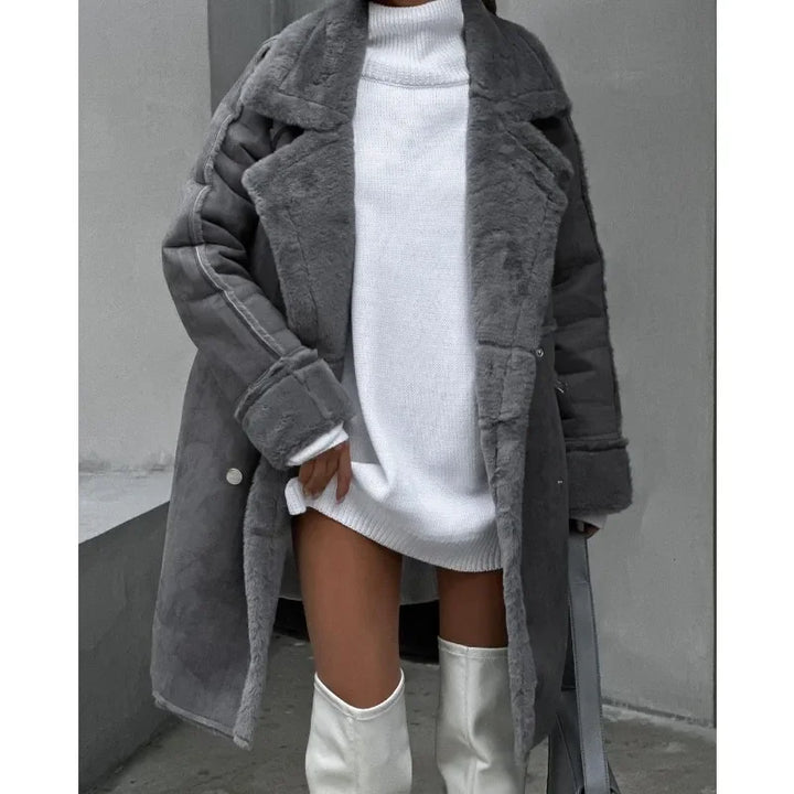 Casual inverno di pelliccia sintetica di lusso - OPHELIA per un caldo elegante